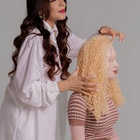 Aplicación de tinte con lavado y secado