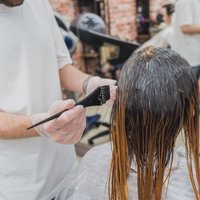Mechas — pelo corto
